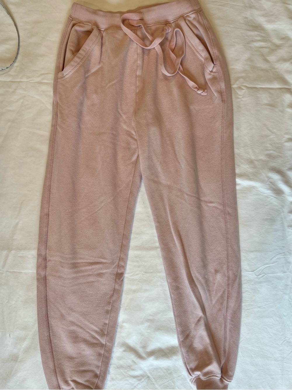 Aerie Women's Blush Pink Drawstring Jogger Pants